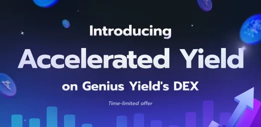 Accelerated Yield is coming to Genius Yield’s DEX on cardano